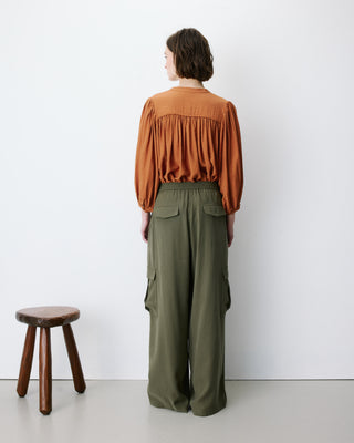 Pantalón cargo oversize kaki Anvar