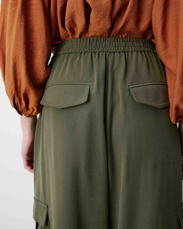 Pantalón cargo oversize kaki Anvar