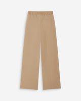 Pantalón de traje de tiro alto beige Alexander