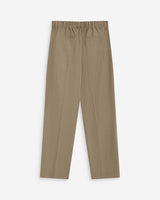Pantalon cigarette court taille haute beige Armstrong