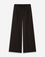 Wide-leg tailored pants chocolat Ardoise
