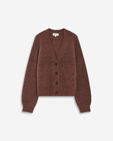 Cardigan oversize manches longues parme Saluda