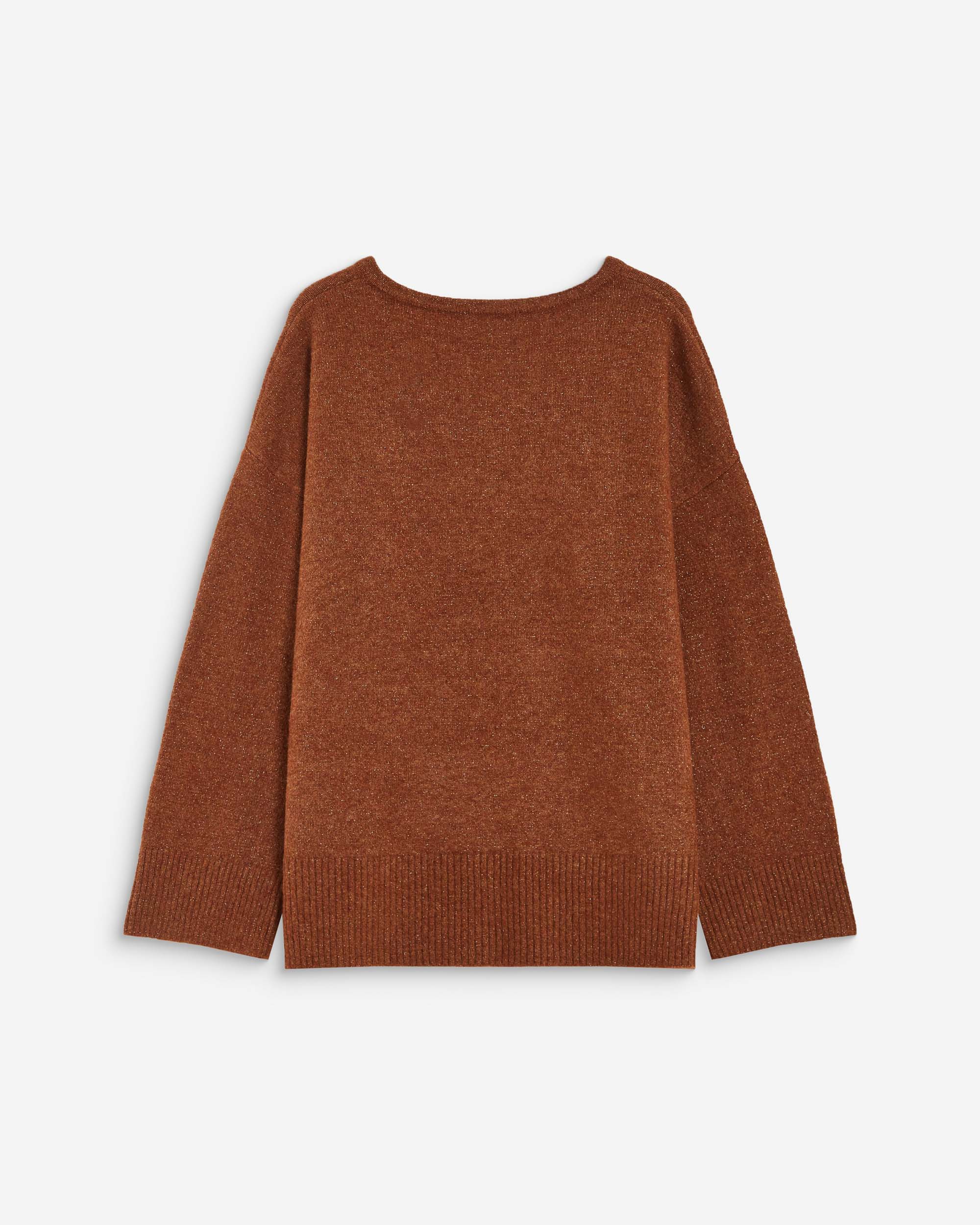 Jersey de punto lurex coffee Salvador