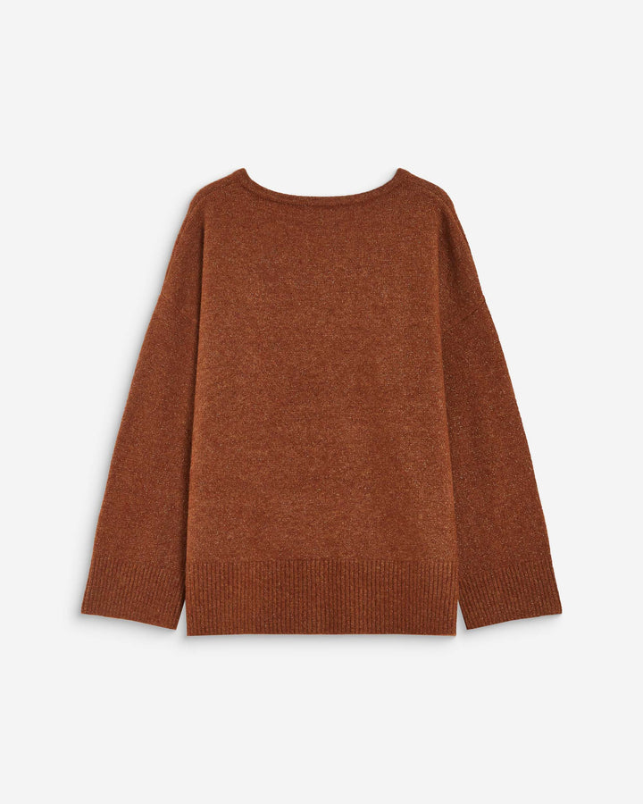Jersey de punto lurex coffee Salvador