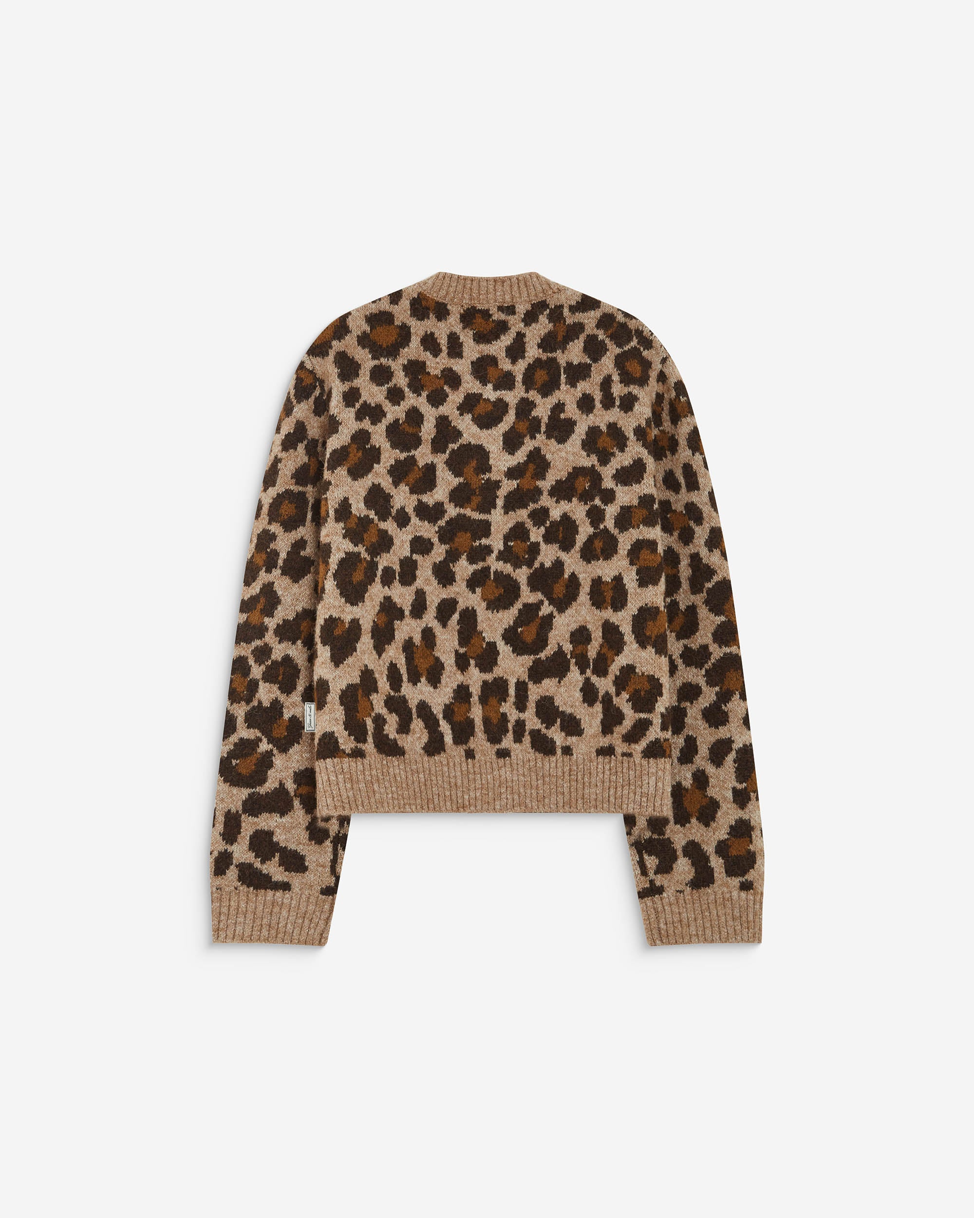 Cárdigan cuello redondo estampado leo Agnes