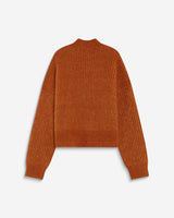 Jersey en mezcla de alpaca y lana camel Agostino