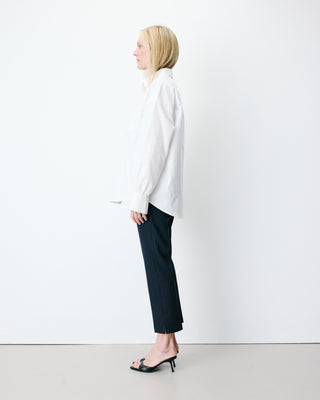 Camisa oversize de algodón ivoire Armelle