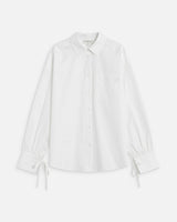 Camisa oversize de algodón ivoire Armelle