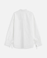 Camisa oversize de algodón ivoire Armelle