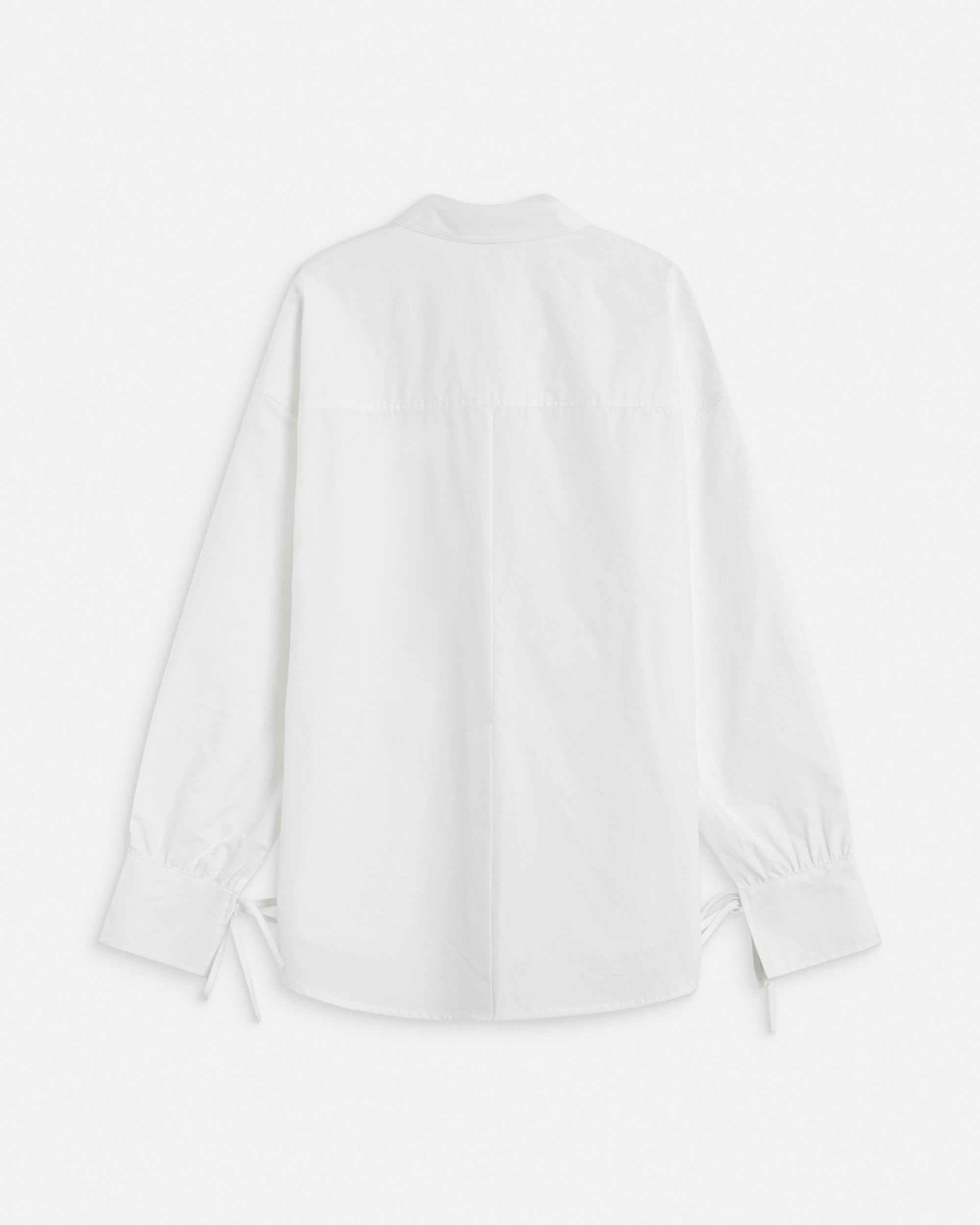 Camisa oversize de algodón ivoire Armelle
