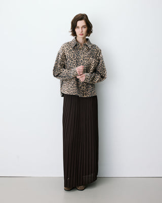 Printed denim shirt leo Adriana