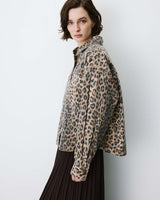 Printed denim shirt leo Adriana