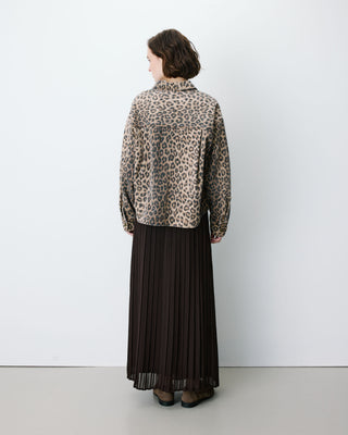 Printed denim shirt leo Adriana