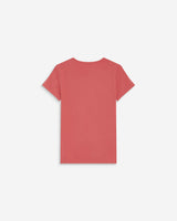 Camiseta cuello redondo con texto blush Amoris