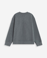 Sweat ample col rond à inscription anthracite Armandio