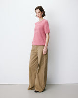 Jersey con mensaje bordado blush Austyn