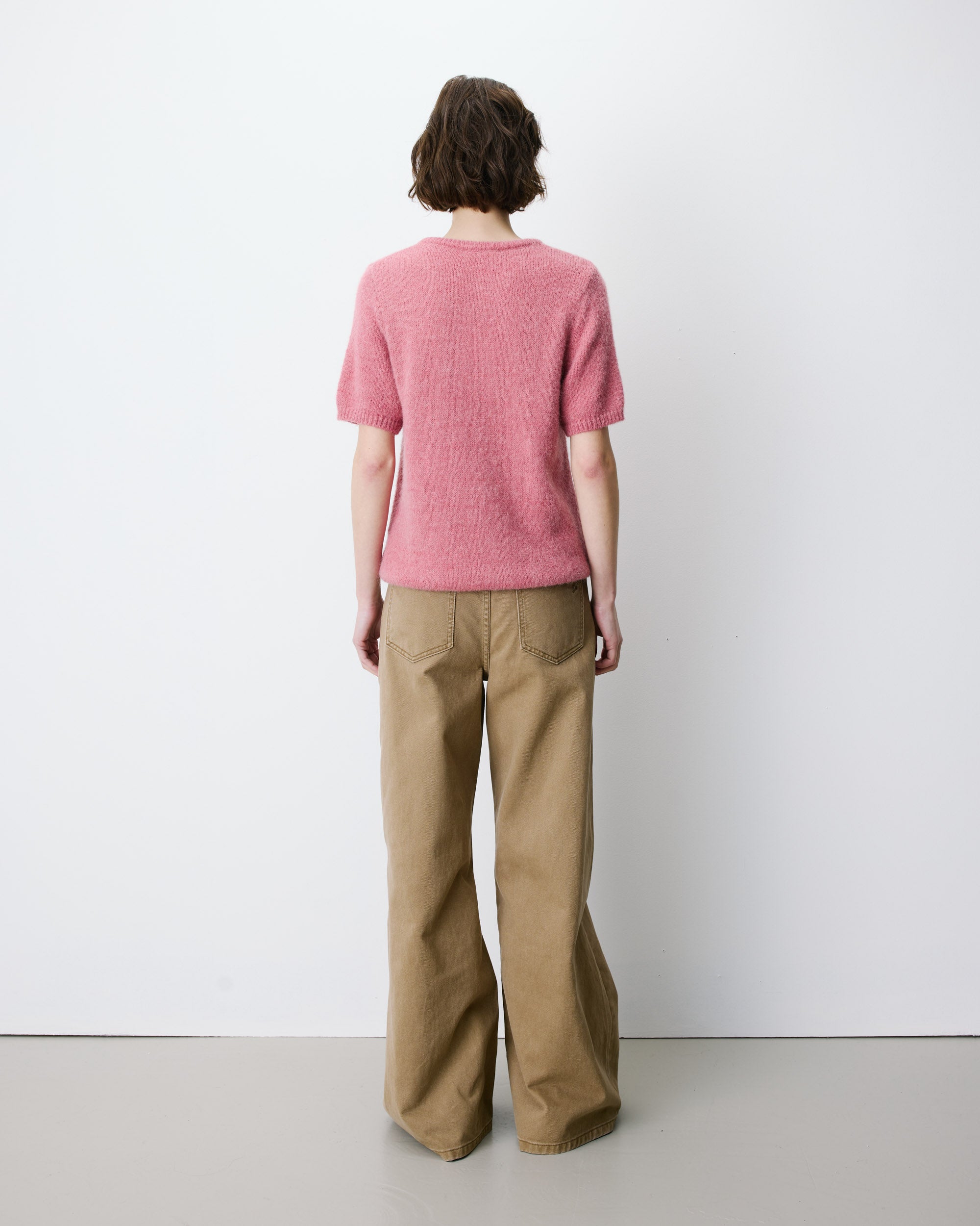 Jersey con mensaje bordado blush Austyn