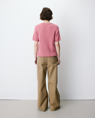 Jersey con mensaje bordado blush Austyn