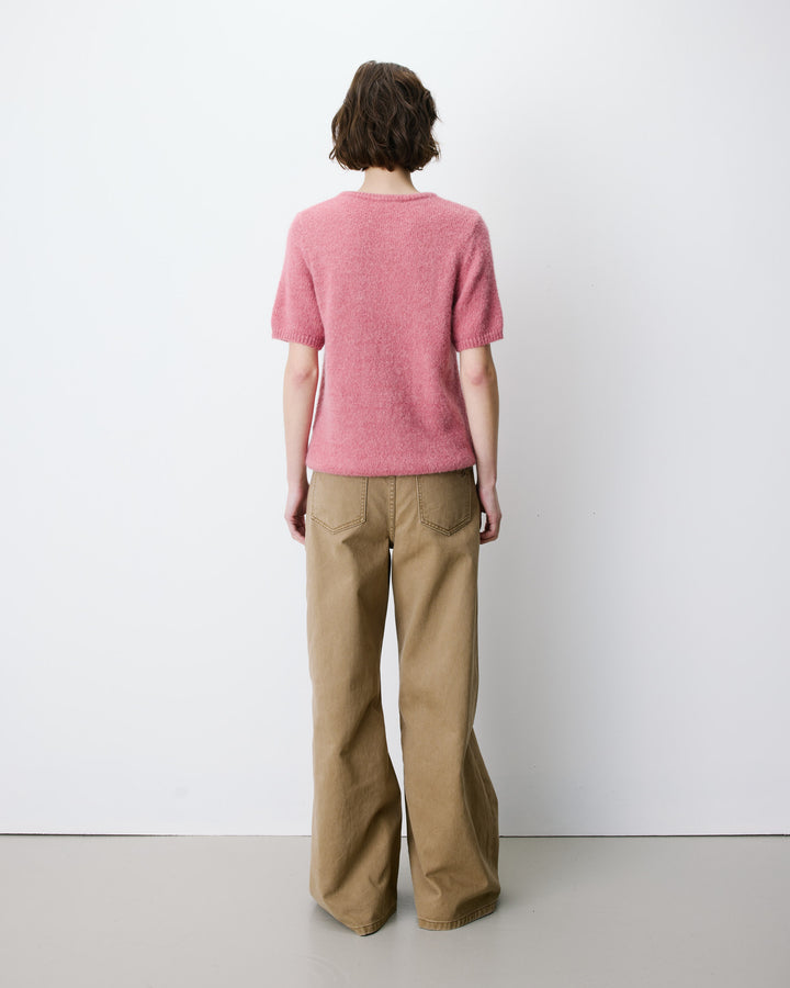 Jersey con mensaje bordado blush Austyn