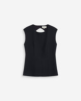Top a rayas espalda descubierta marine Ariston