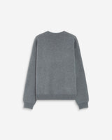 Sudadera con logo universitario bordado gris Ashford