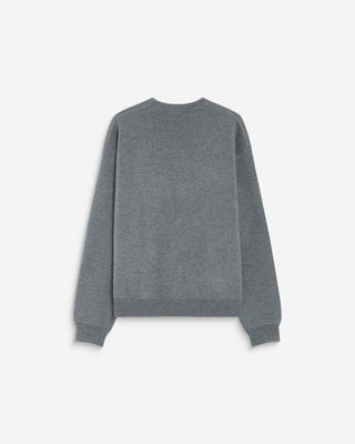 Sudadera con logo universitario bordado gris Ashford
