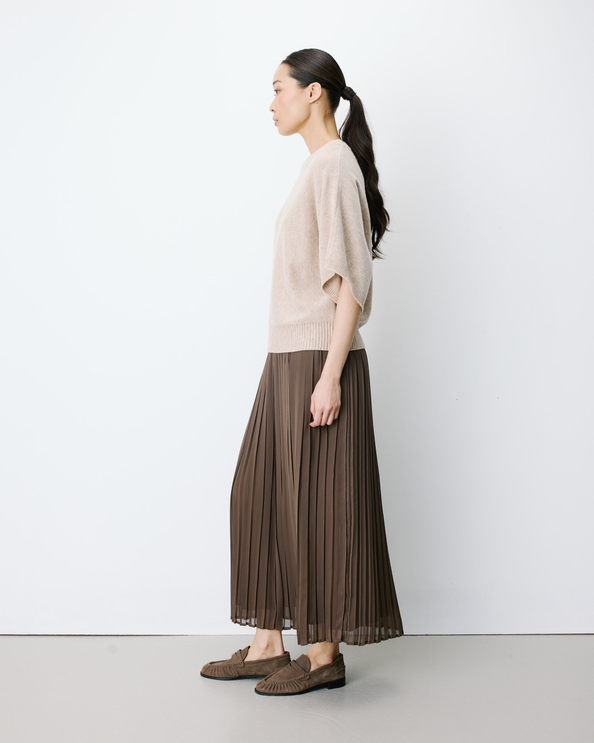 Kimono sleeve sweater beige Almus