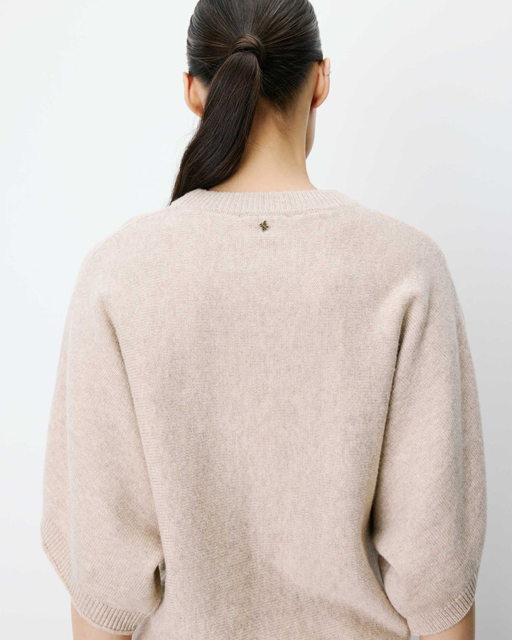 Kimono sleeve sweater beige Almus