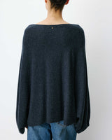 Jersey poncho cuello barco anthracite Adela