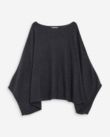 Jersey poncho cuello barco anthracite Adela