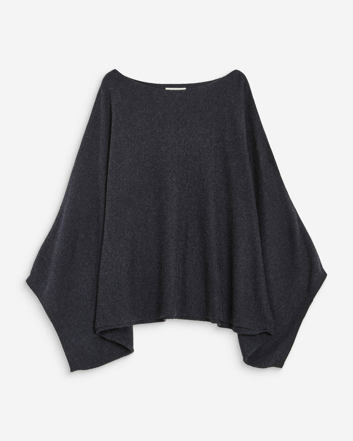 Jersey poncho cuello barco anthracite Adela