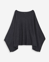 Jersey poncho cuello barco anthracite Adela