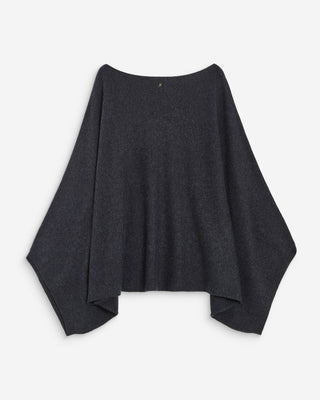 Jersey poncho cuello barco anthracite Adela