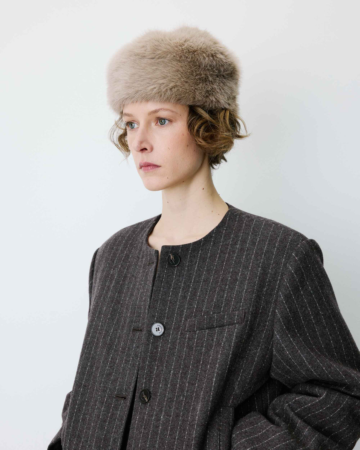 Faux fur hat grege Benito