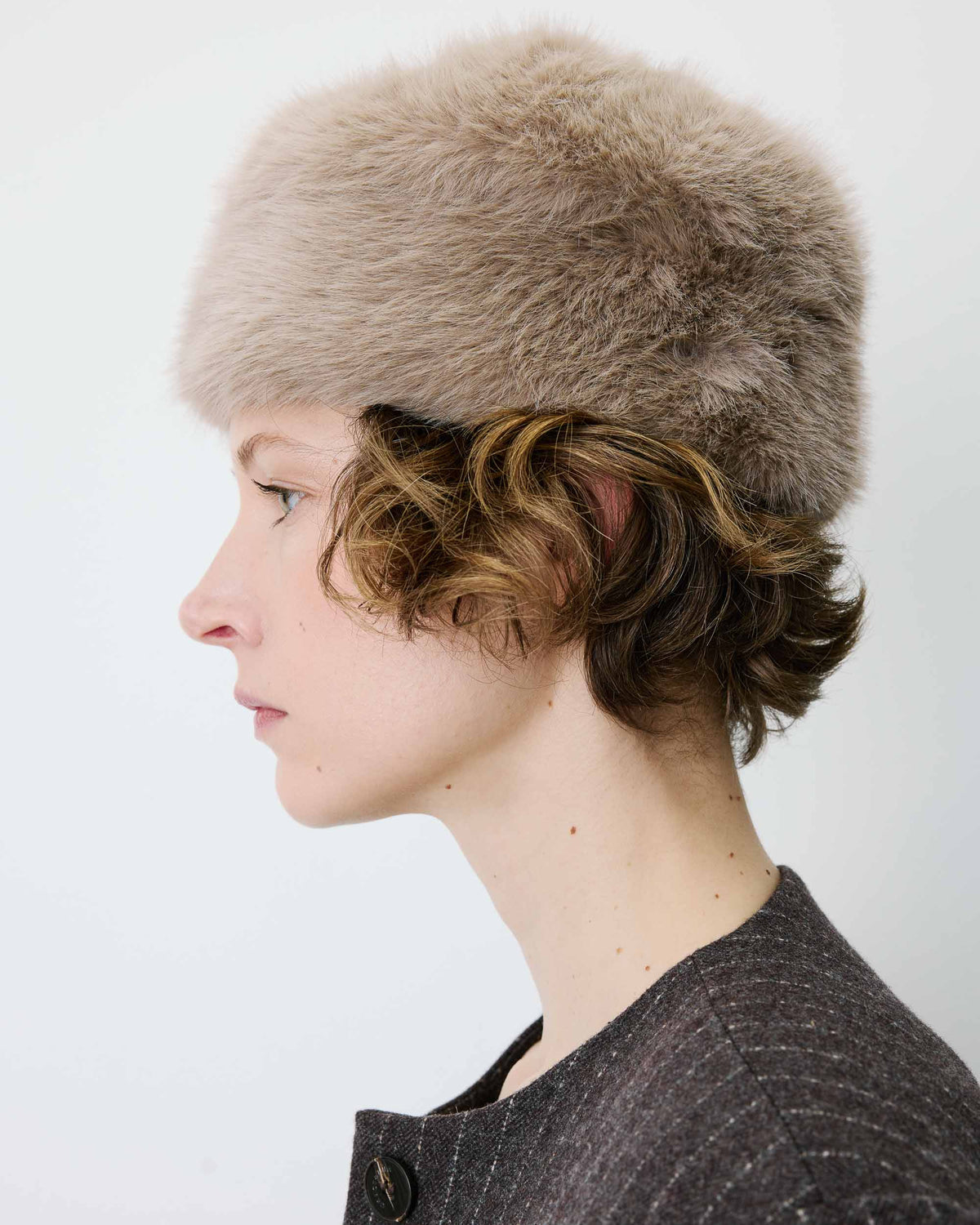 Faux fur hat grege Benito