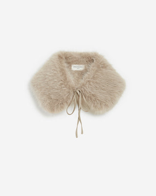Faux fur collar grege Baron