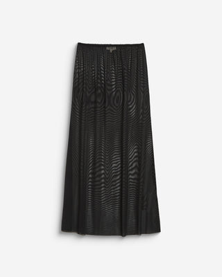 Falda larga plisada noir Baila