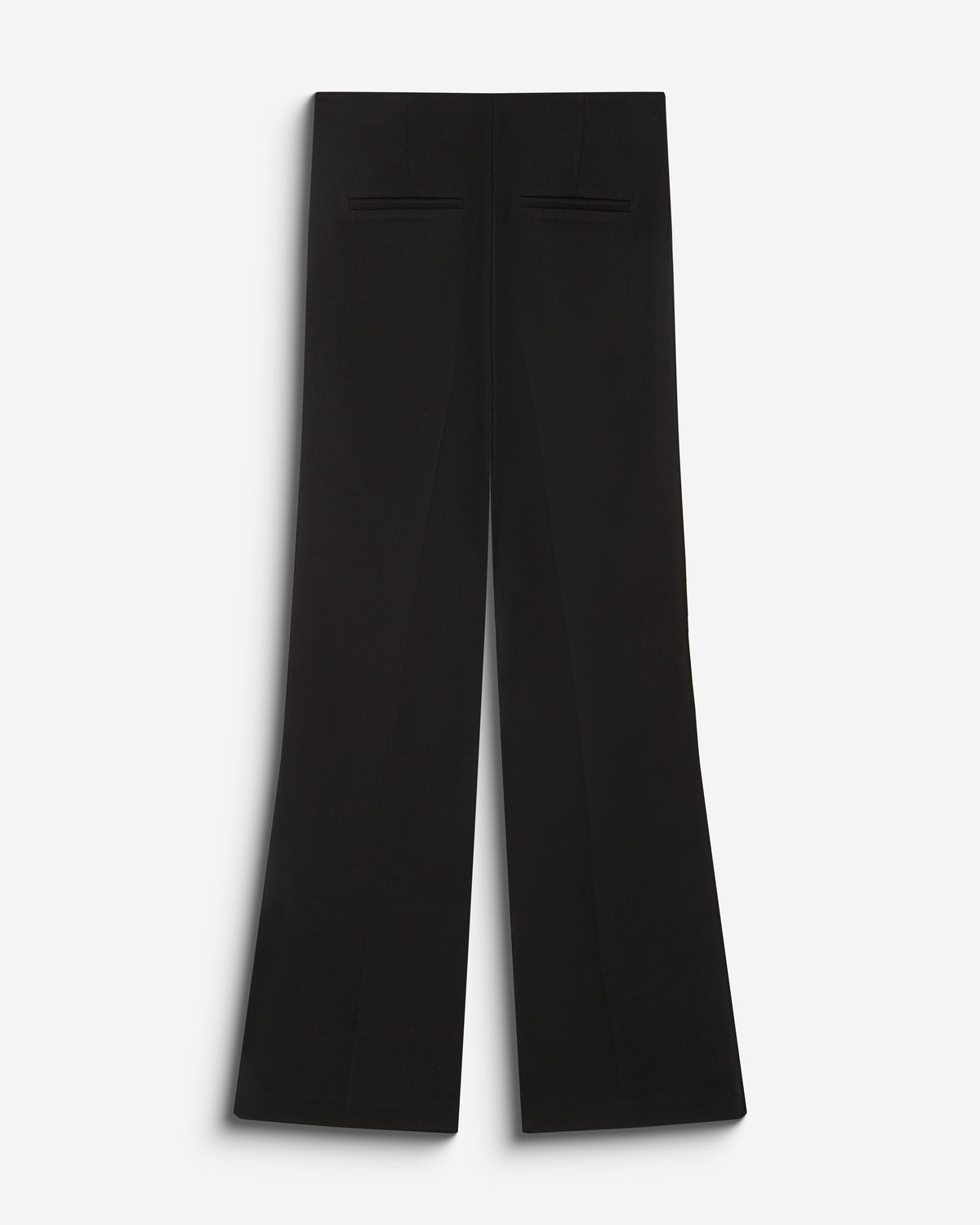 Pantalón de traje acampanado noir Bryan