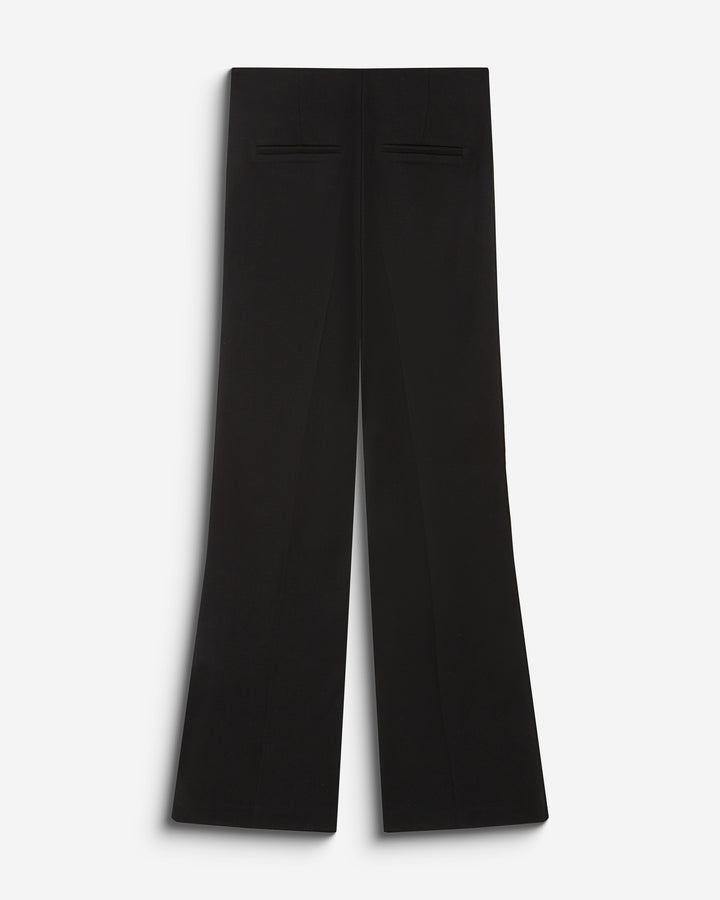 Pantalón de traje acampanado noir Bryan