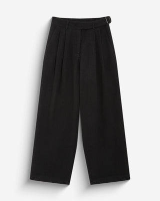 Loose-fit tailored pants carbone Bastien