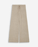 Wide-leg knitted pants grege Bilo
