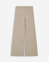 Wide-leg knitted pants grege Bilo