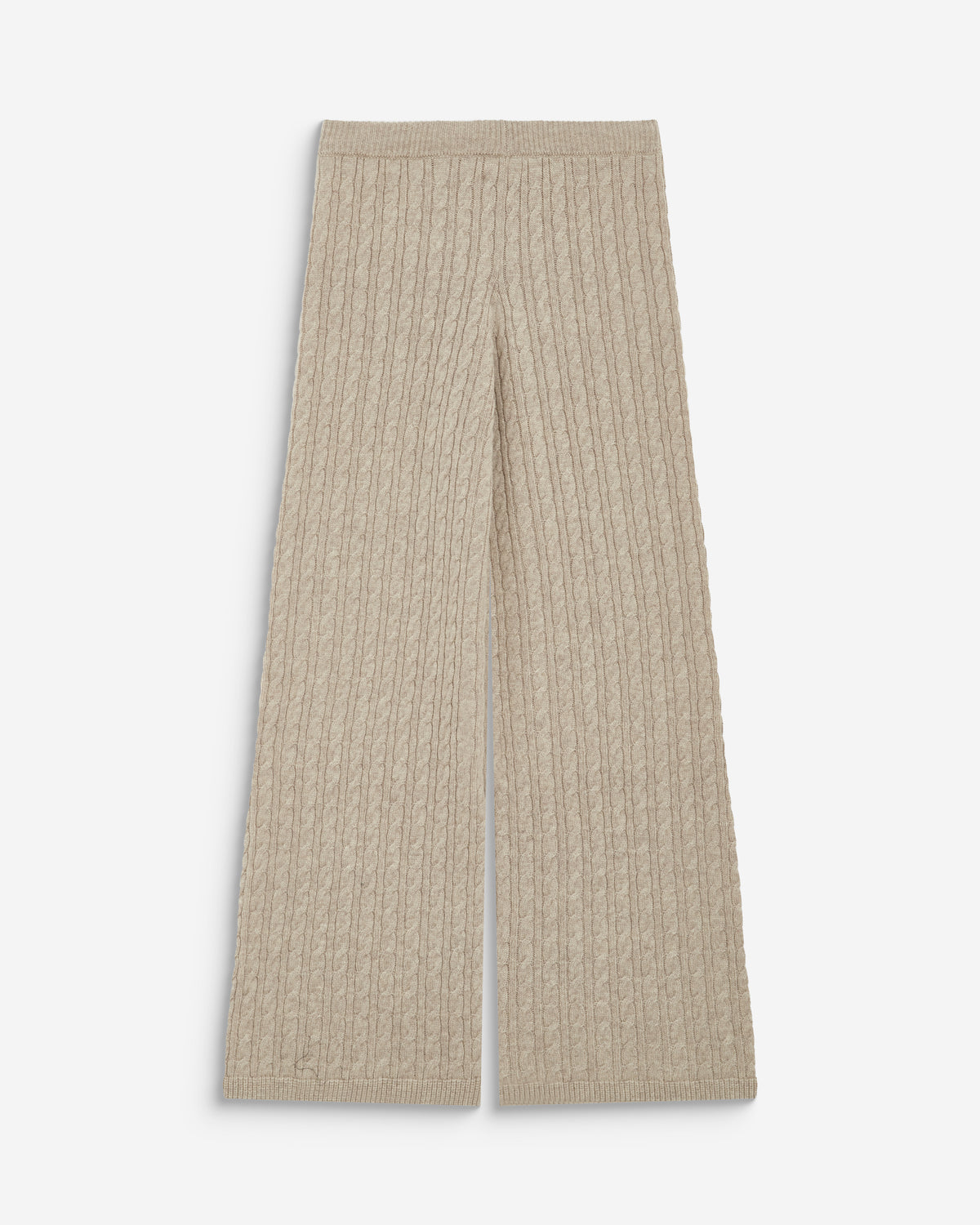 Wide-leg knitted pants grege Bilo