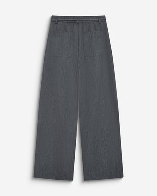 Oversized tailored pants anthracite Barclay