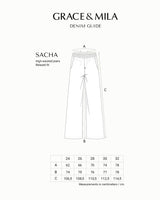 Baggy jeans black washed Sacha