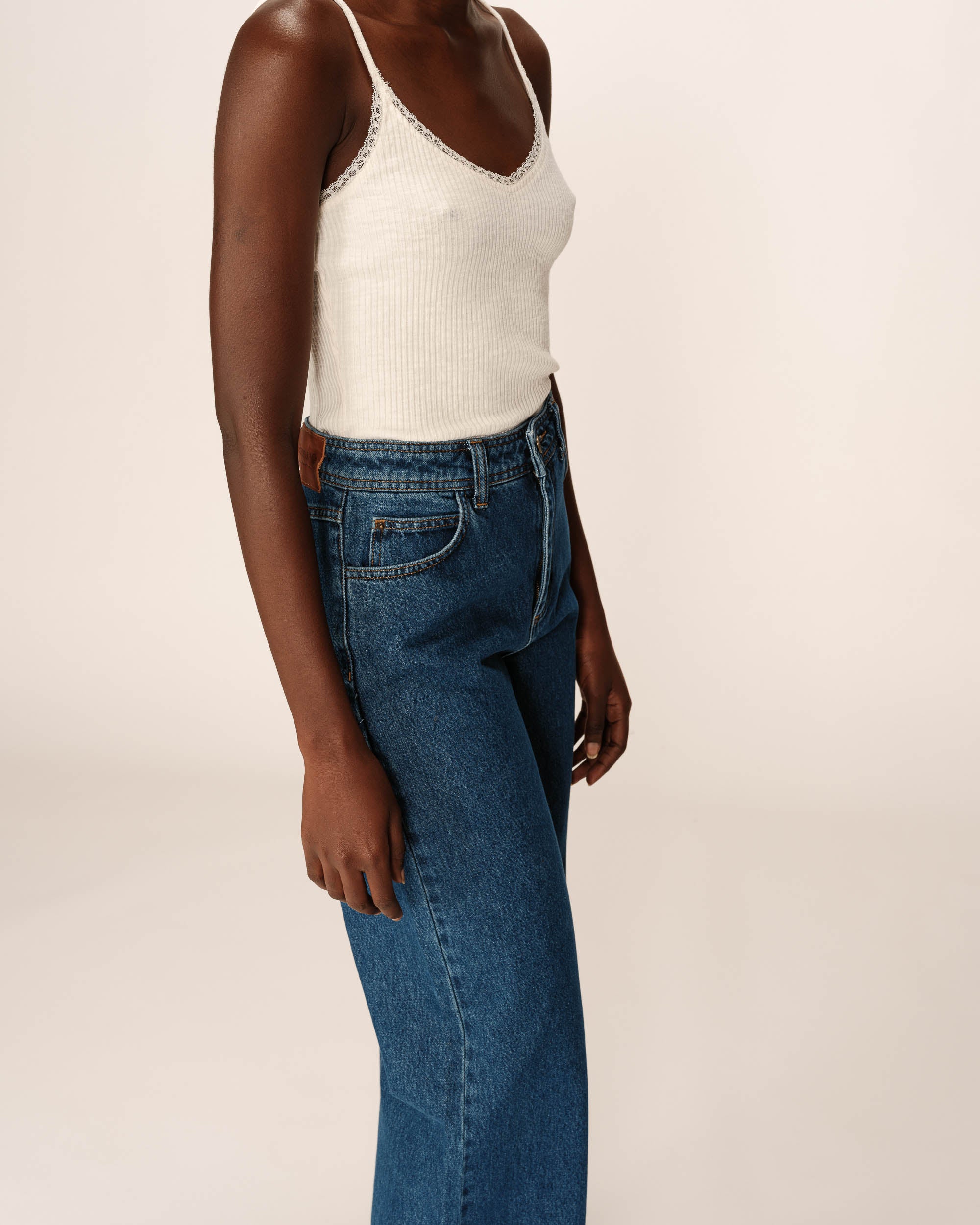 Loose jeans medium blue James