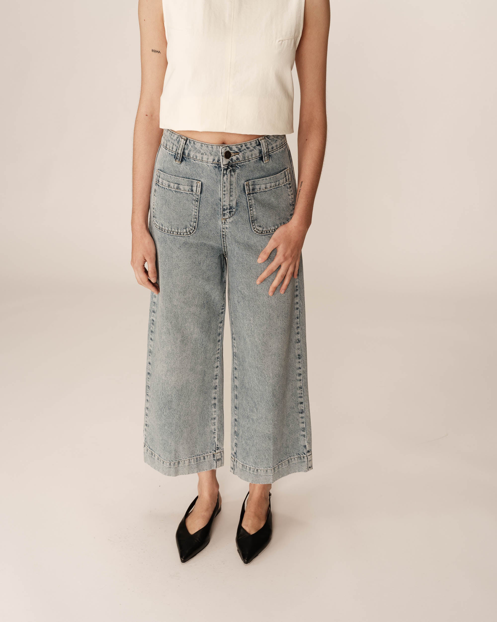 7/8 jeans bleach Joe