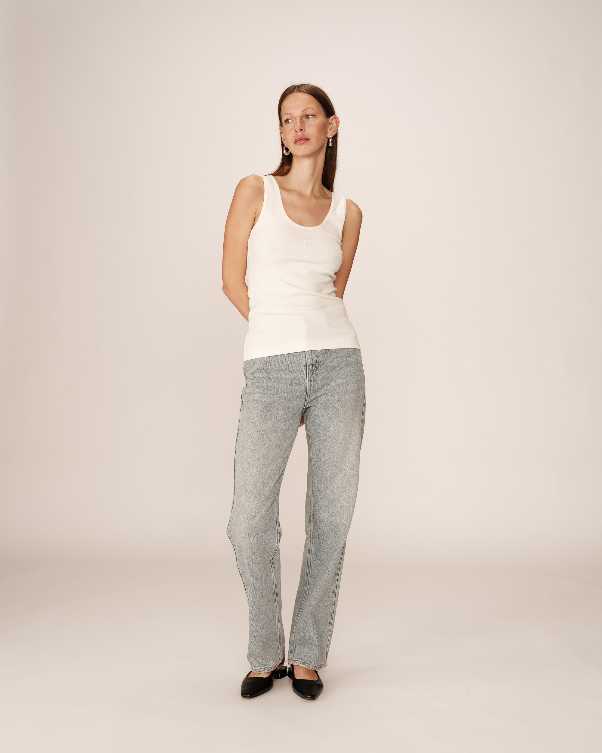 Straight jeans sky blue Jules