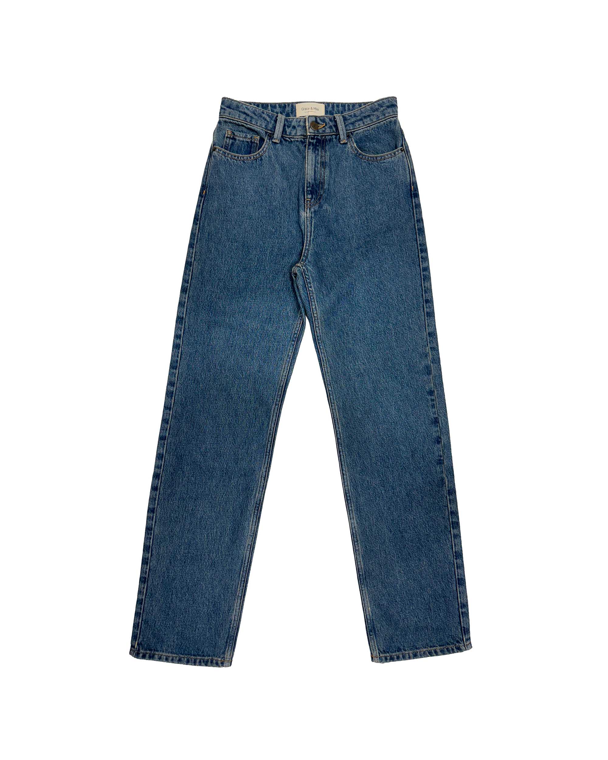 Jean droit vintage blue Jules