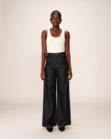 Wide jeans dark blue June